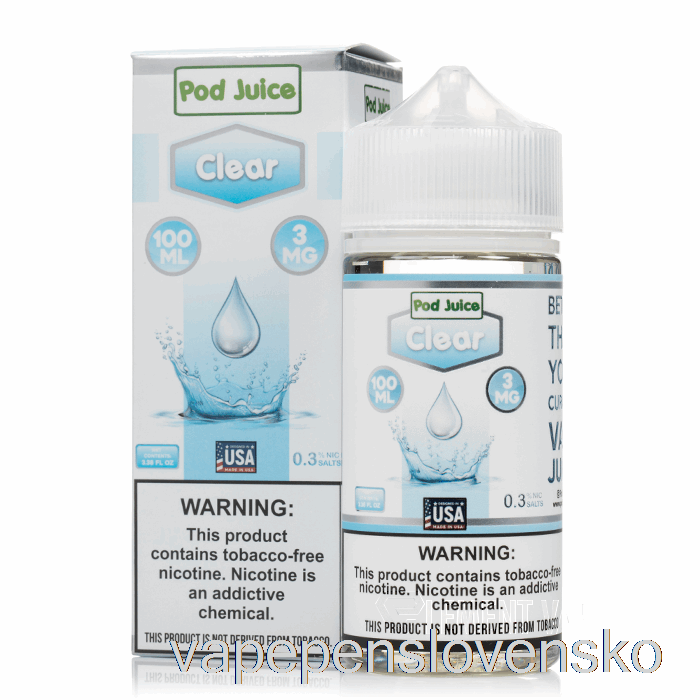 číra - šťava Z Lusku - 100 Ml 12 Mg Vape Cigareta